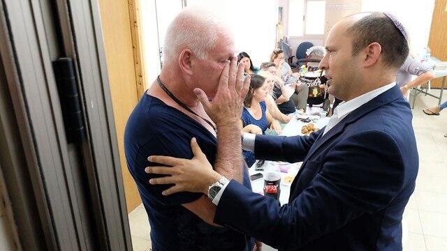 Kim's father and Bennett