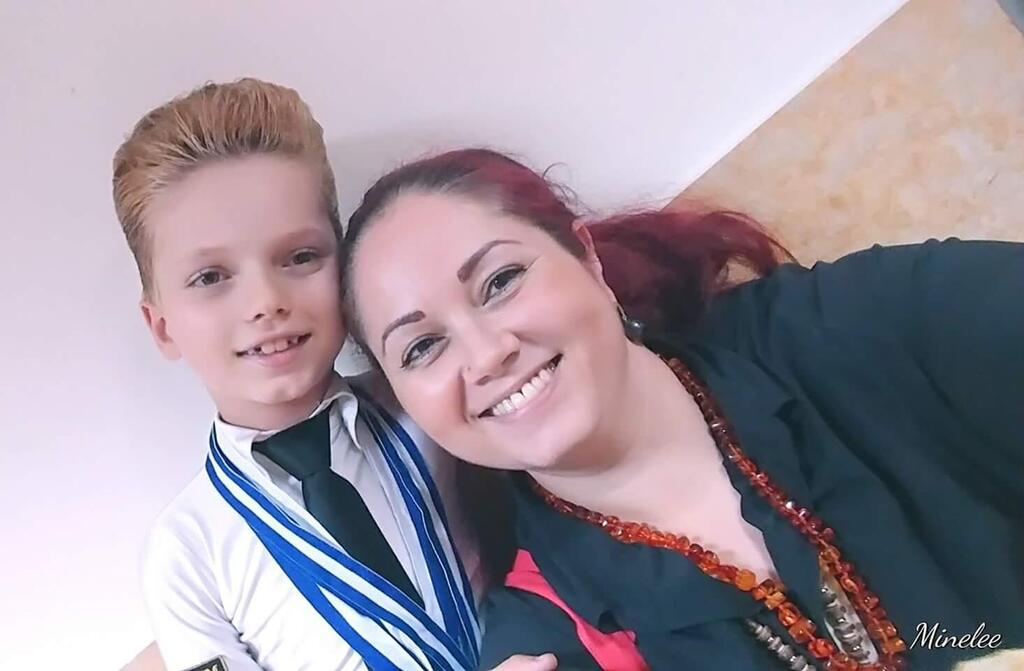 Кристиан с мамой Миной. Фото из семейного архива