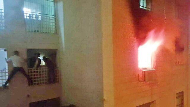Фото: пресс-служба пожарной охраны (צילום: דוברות כב"ה מחוז יו"ש) Фото: пресс-служба пожарной охраны
