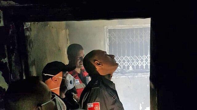 Фото: пресс-служба пожарной охраны (צילום: דוברות כב"ה מחוז יו"ש) Фото: пресс-служба пожарной охраны