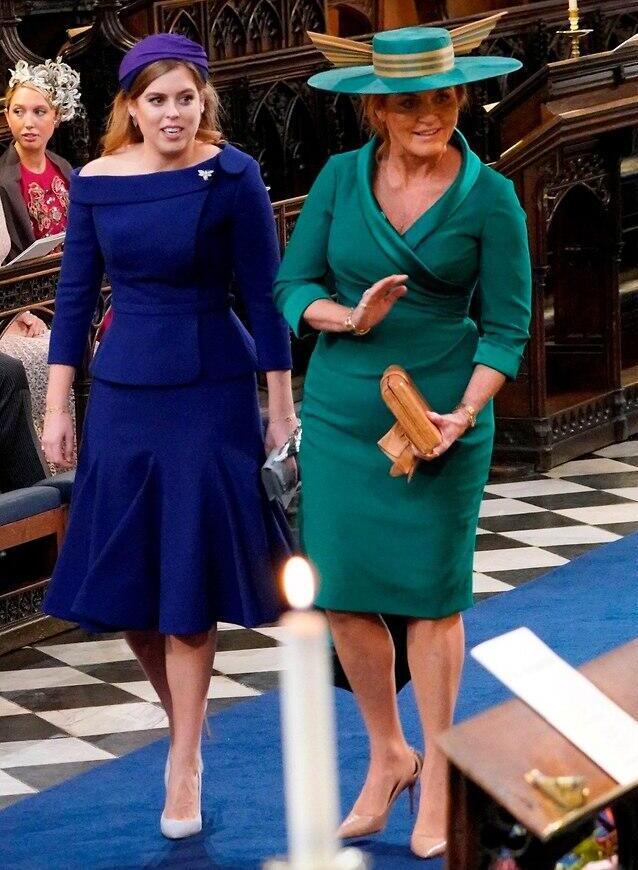 "תודה אמא שלקחת אותי לפגוש עבריין מין". פרגוסון ובתה הנסיכה ביאטריס