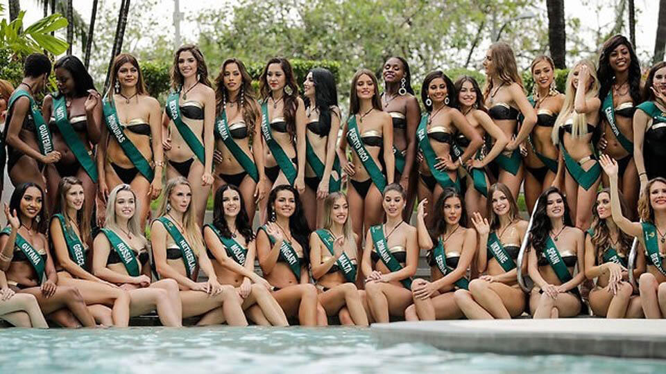 Участницы конкурса. Фото: EPA (EPA) Участницы конкурса. Фото: EPA