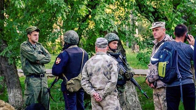 На месте преступления. Фото: АР