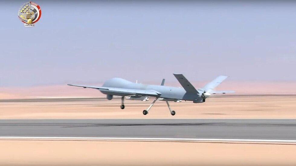 БПЛА Wing Loong (Pterodactyl 1) вооруженных сил Египта. Фото: пресс-служба министерства обороны Египта