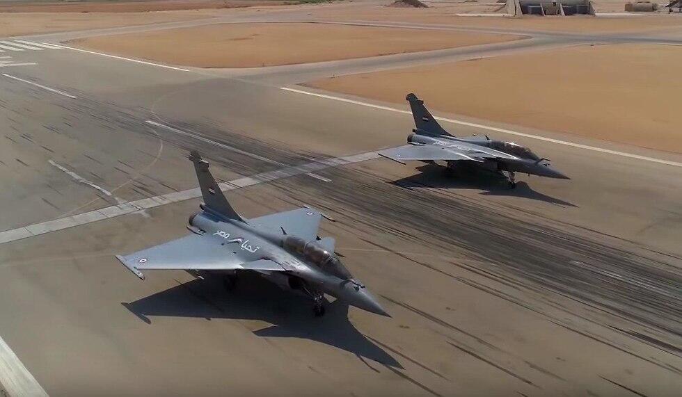 Истребители Rafale ВВС Египта. Фото: пресс-служба министерства обороны Египта