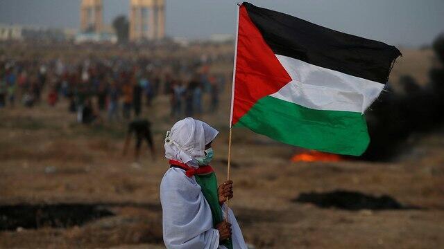 Gaza protests (צילום: רויטרס) Gaza protests