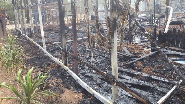 Фото: пресс-служба пожарной охраны (צילום: דוברות כב"ה מחוז דן) Фото: пресс-служба пожарной охраны