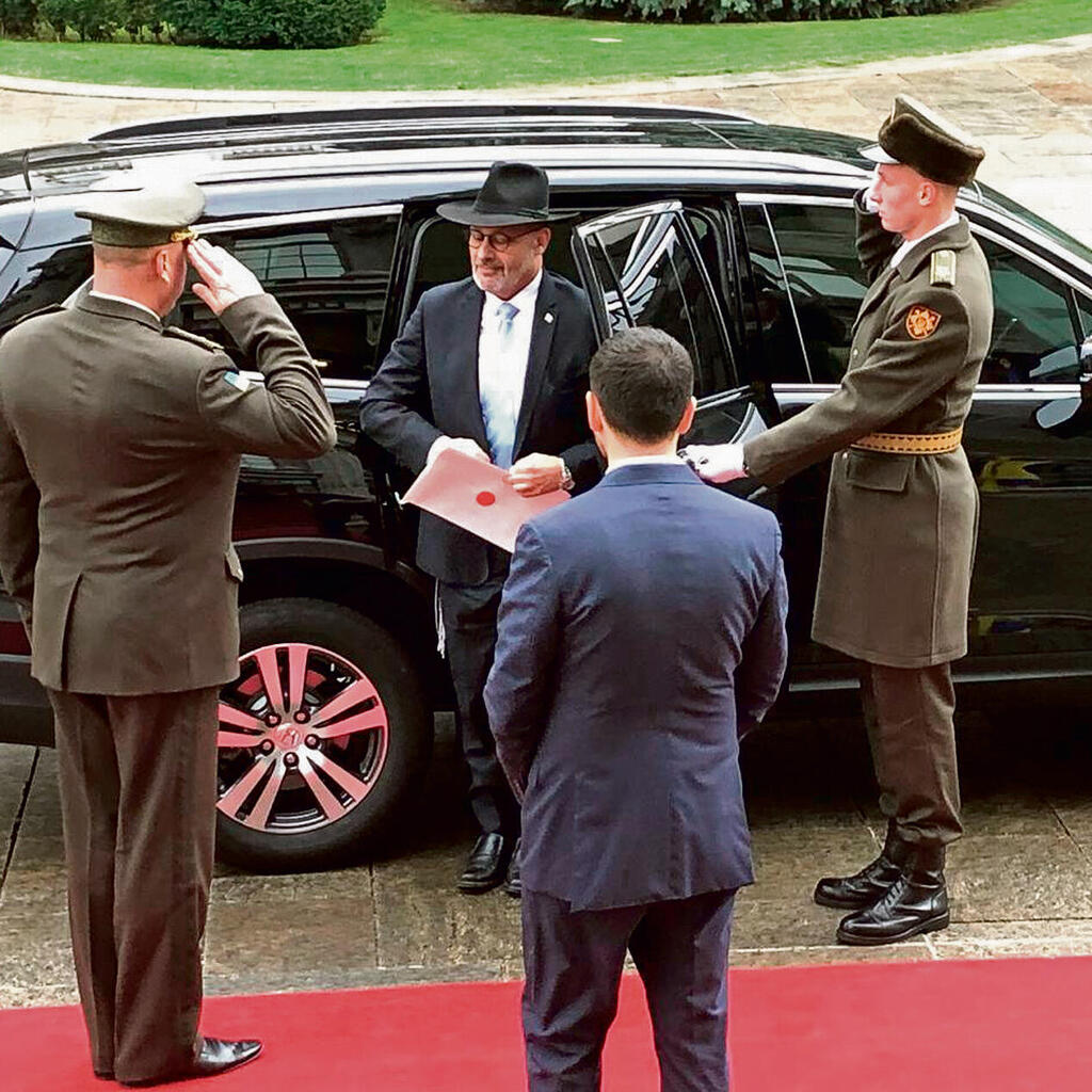 Йоэль Лион. Фото: пресс-служба президента Украины