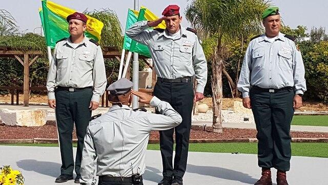 Photo: Change of command ceremony (צילום: יואב זיתון) Photo: Change of command ceremony