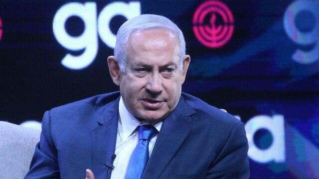 Netanyahu at the Jewish Federation of North America conference