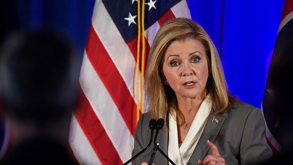 Republican Sen. Marsha Blackburn, allegedly identified as a target by Tycen Proper (Photo: AP) ארה"ב בחירות אמצע עימות מרשה בלקבורן