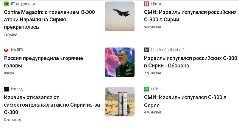 Публикации  российских СМИ