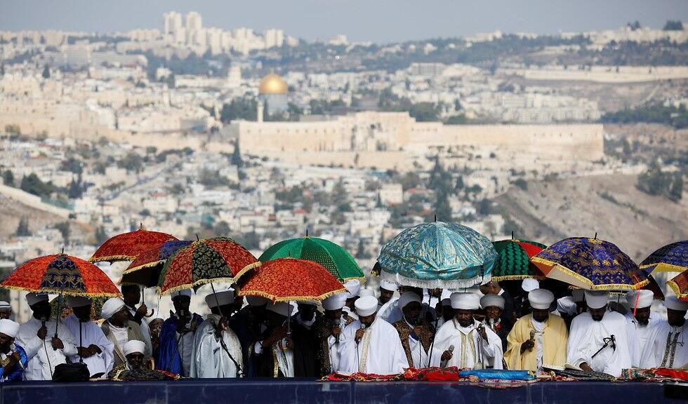 Jewish Ethiopians celebrate Sigd in Jerusalem