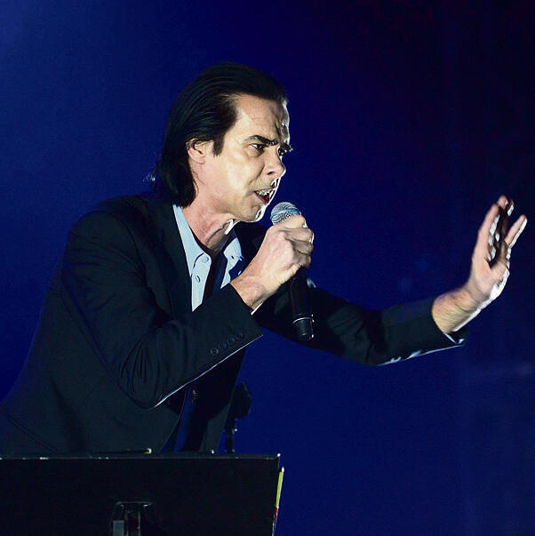 Ник Кейв на концерте в Израиле