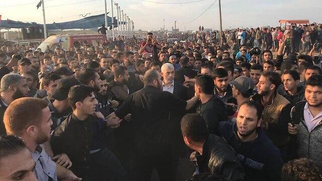 Gaza border demonstrations 
