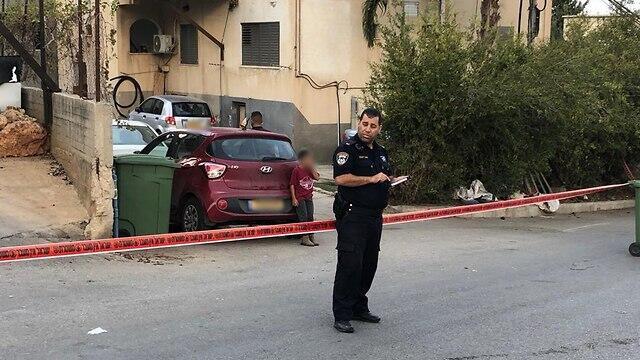 Место инцидента. Фото: Рабия Хана (צילום: רביע חנא ) Место инцидента. Фото: Рабия Хана