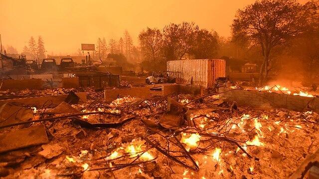 Парадайc, Калифорния. Фото: AFP (צילום: AFP) Парадайc, Калифорния. Фото: AFP