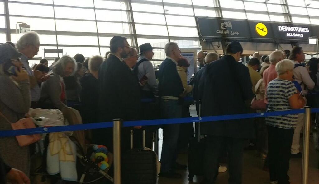 Очередь на досмотр