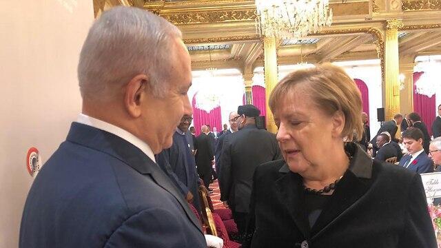 Нетаниягу и Меркель