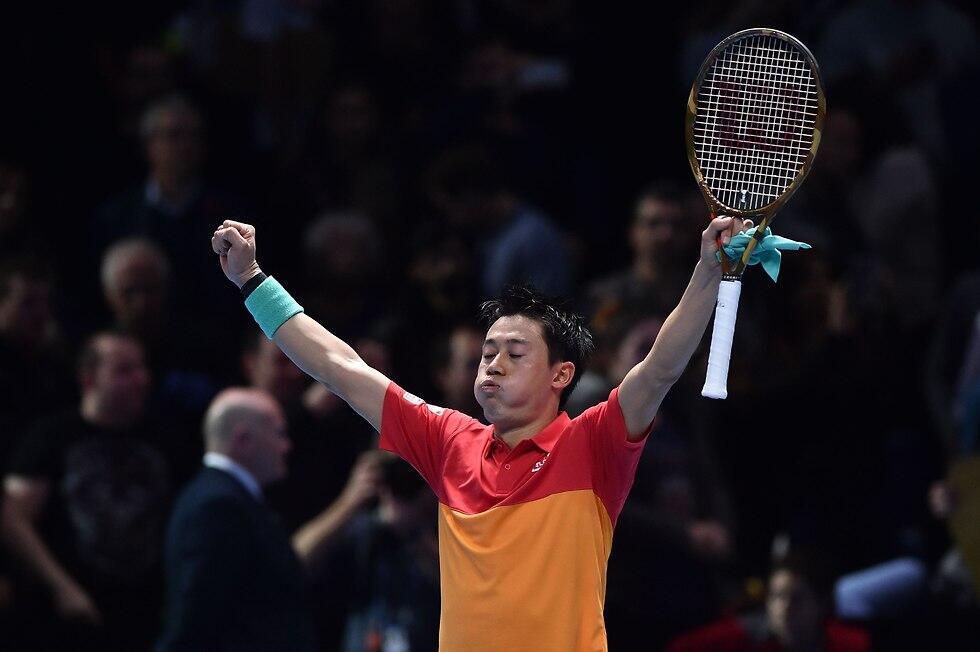 Кей Нисикори. Фото: AFP (צילום: AFP) Кей Нисикори. Фото: AFP