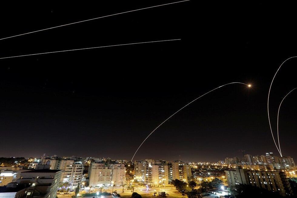 Iron Dome intercepts rockets over Ashkelon