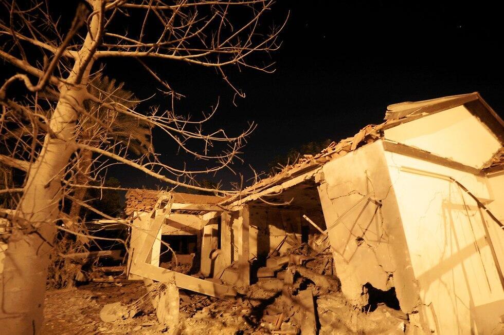 House suffers direct hit in Ashkelon