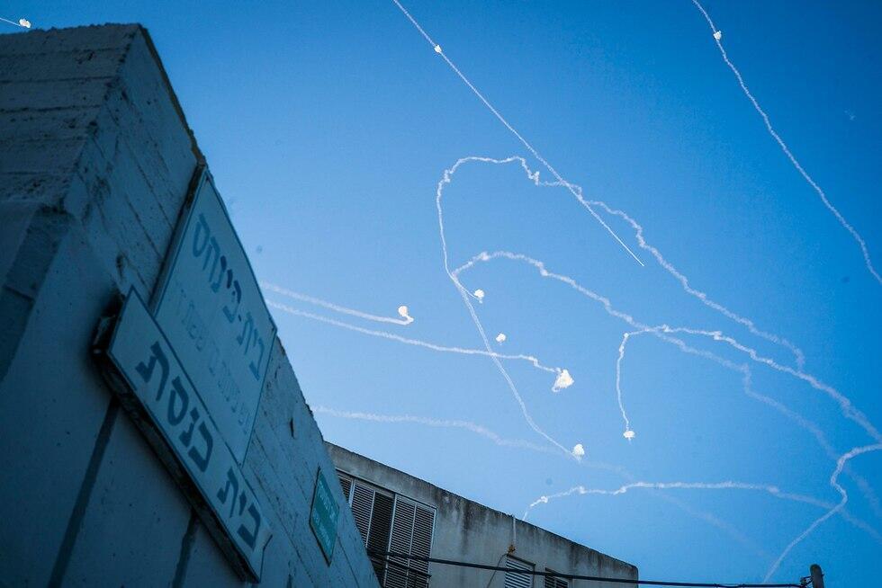 Iron Dome intercepts rockets from Gaza