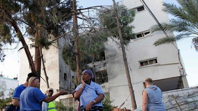Пострадавшее здание. Фото: AFP (צילום: AFP) Пострадавшее здание. Фото: AFP