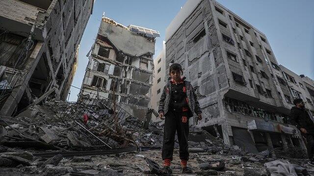 Destruction in Gaza 