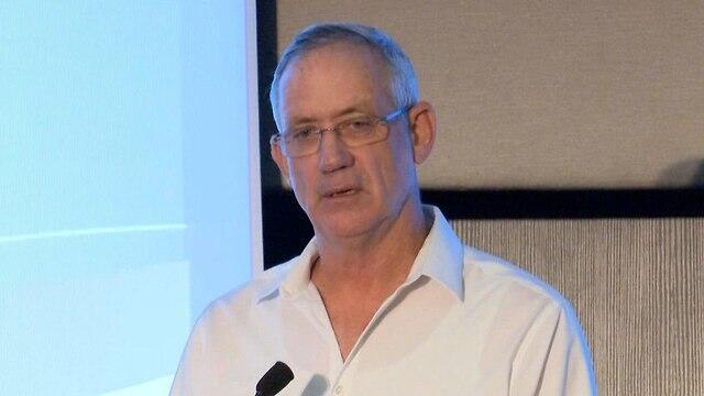 Former IDF chief Benny Gantz