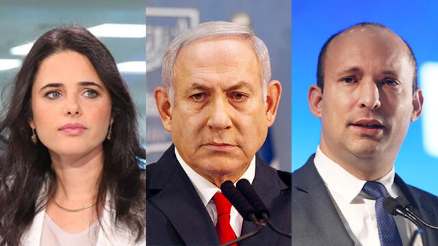 Shaked, Netanyahu, Bennett
