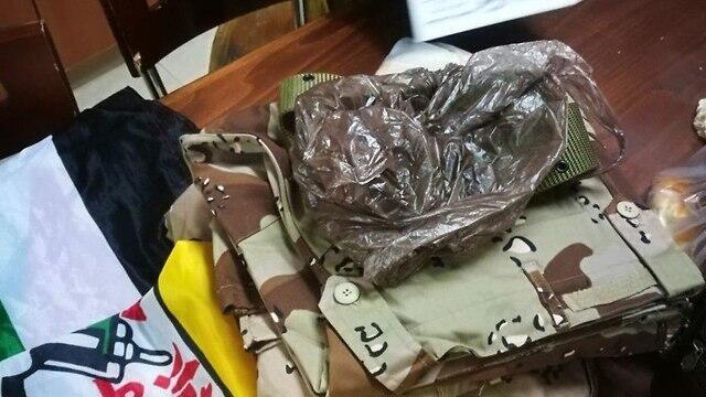 Equipment seized during searches of the suspects' homes (צילום: דוברות המשטרה) Equipment seized during searches of the suspects' homes