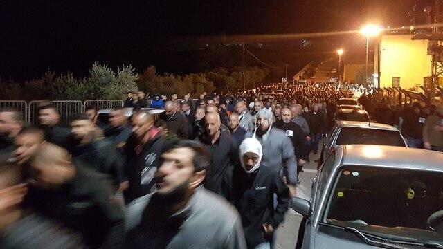 Похороны. Фото: Хасан Шалан (צילום: חסן שעלאן) Похороны. Фото: Хасан Шалан