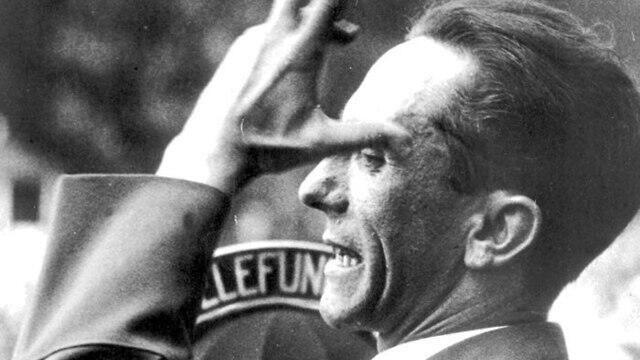 Joseph Goebbels, German Nazi politician and Reich Minister of Propaganda of Nazi Germany from 1933 to 1945 (צילום: איי פי) Joseph Goebbels, German Nazi politician and Reich Minister of Propaganda of Nazi Germany from 1933 to 1945
