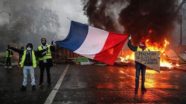 Протесты в Париже. Фото: AFP