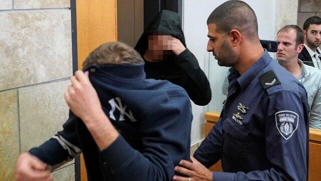 Подозреваемые в суде Нацерета. Фото: Эфи Шарир