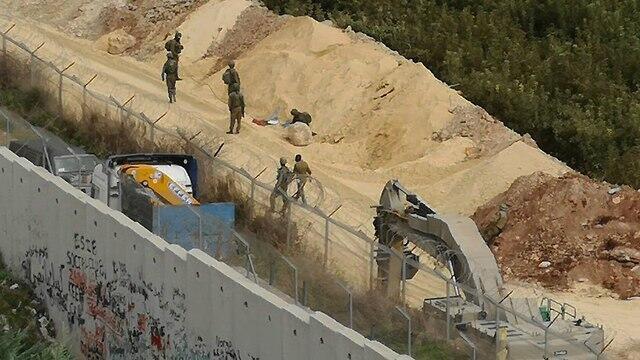 ЦАХАЛ работает у границы