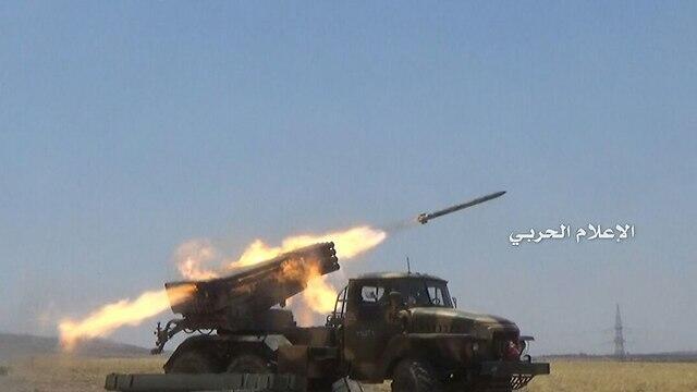 Hezbollah's combat equipment in action