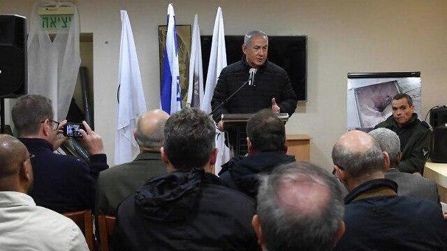 Netanyahu briefing foreign ambassadors