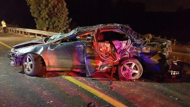 Место присшествия. Фото: Барэль Эфраим (צילום: בראל אפרים) Место присшествия. Фото: Барэль Эфраим