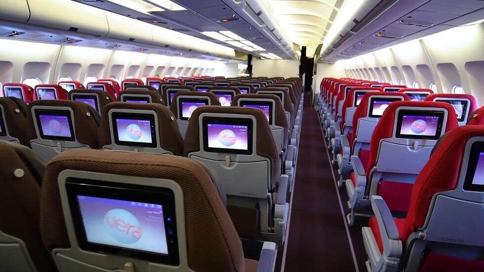 Иллюстрация со страницы Facebook компании "Верджин атлантик" (מתוך עמוד הפייסבוק של החברה) Иллюстрация со страницы Facebook компании "Верджин атлантик"