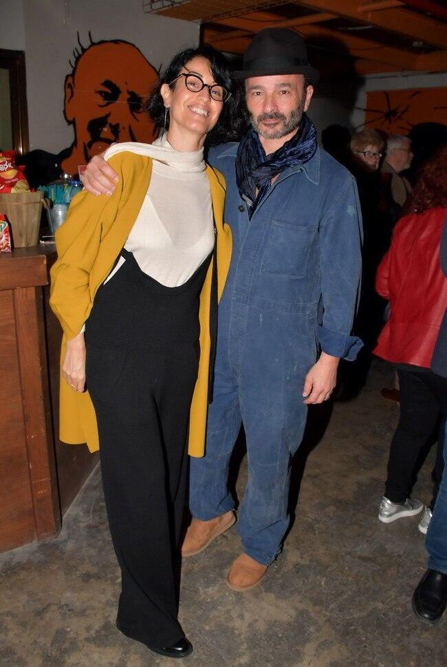 האוברול משהו. נטלי עטיה והבעל משה שימל