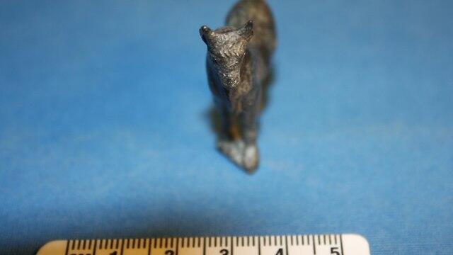 Фигурка быка. Фото: Цвика Цук (צילום: ד"ר צביקה צוק, רשות הטבע והגנים) Фигурка быка. Фото: Цвика Цук