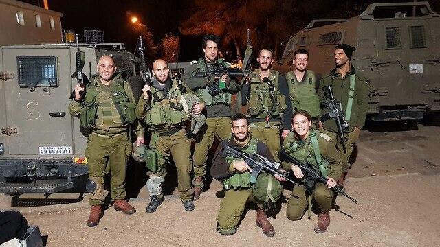 Рота резервистов под командованием Рои Коэна