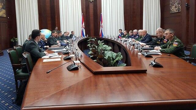 Делегация армии Израиля в минобороне России. Фото: пресс-служба ЦАХАЛа