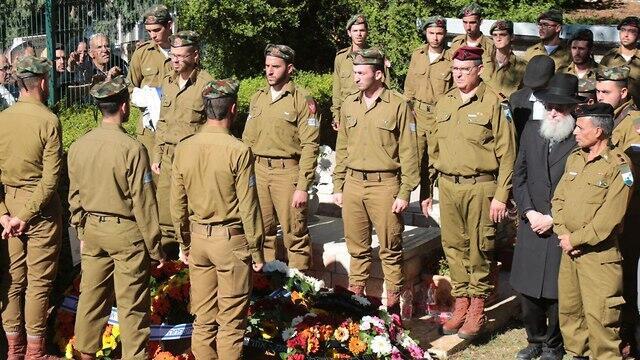 Funeral of Staff Sgt. Yovel Moryosef