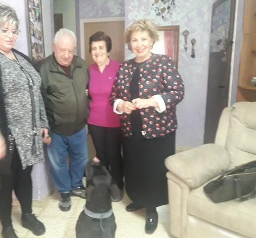 Софа Ландвер в гостях у семьи из Бней-Аиша. Фото: пресс-служба (Фото: пресс-служба) Софа Ландвер в гостях у семьи из Бней-Аиша. Фото: пресс-служба