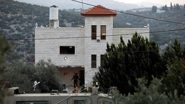 The Na'alwa family home ahead of demolition