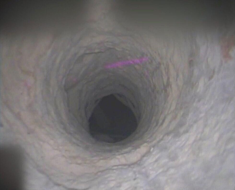 The concrete-reinforced tunnel (צילום: דובר צה"ל ) The concrete-reinforced tunnel