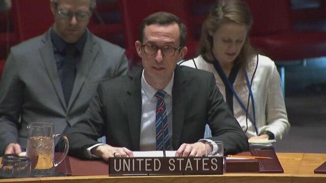 Представитель США Родни Хантер. Фото: UN Web TV